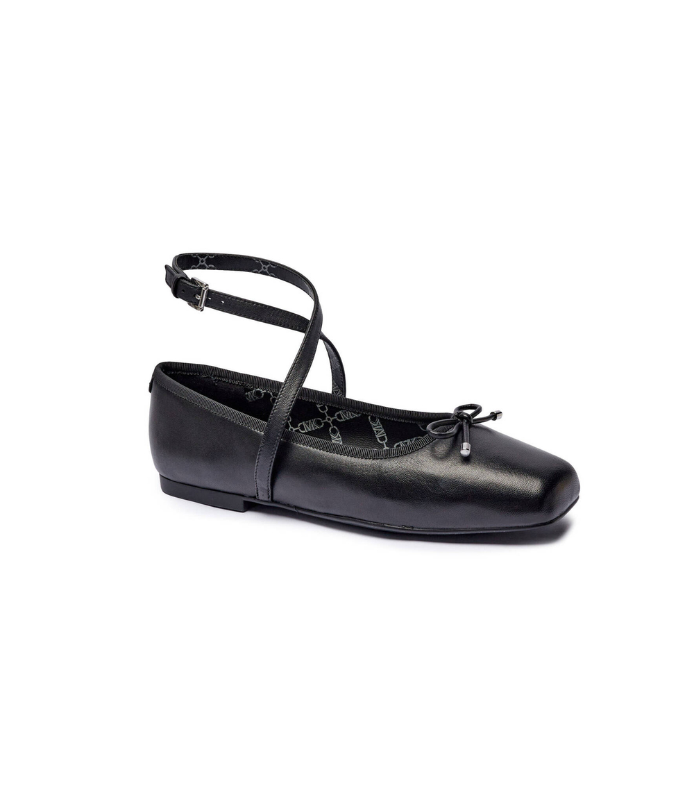 Кожаные балетки collette Michael Kors - черный(40T4CTFP1L)