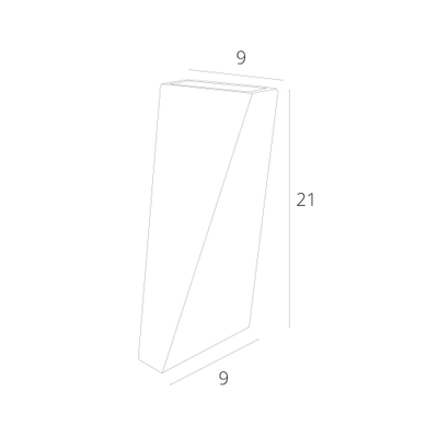 Фасадный светильник Arte Lamp COMETA A1524AL-1WH, LED