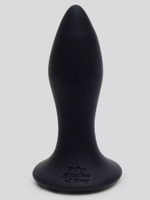 Черная анальная вибропробка Sensation Rechargeable Vibrating Butt Plug - 8,9 см. (Цвет: черный)
