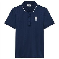 Женское поло Lacoste Tennis Heritage Ultra Dry Stretch - navy blue