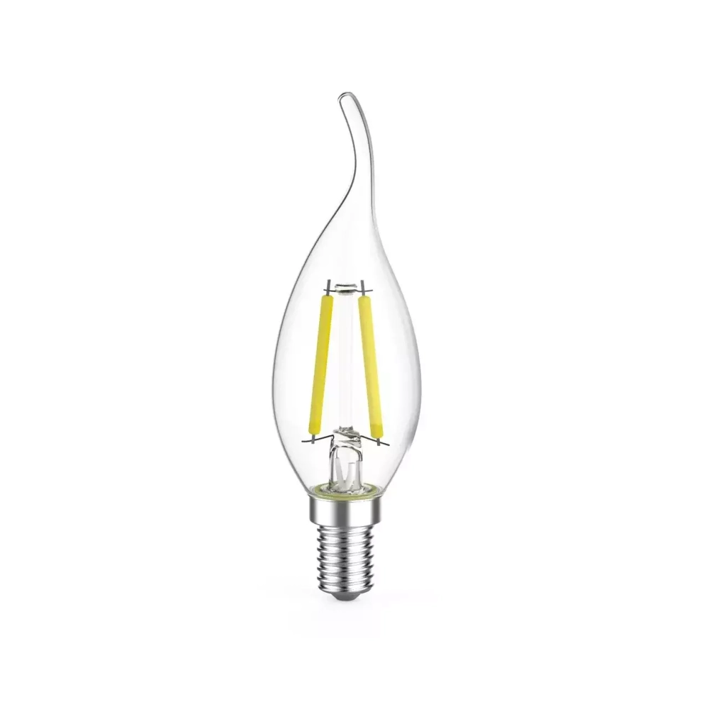 Лампа Gauss LED Filament Свеча на ветру 7W E14 580 lm 4100K (3 шт в упак.) 104901207T
