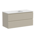 Тумба подвесная под раковину Sancos Snob T левая, Beige Soft 995х445х500, арт. SNT100LCE