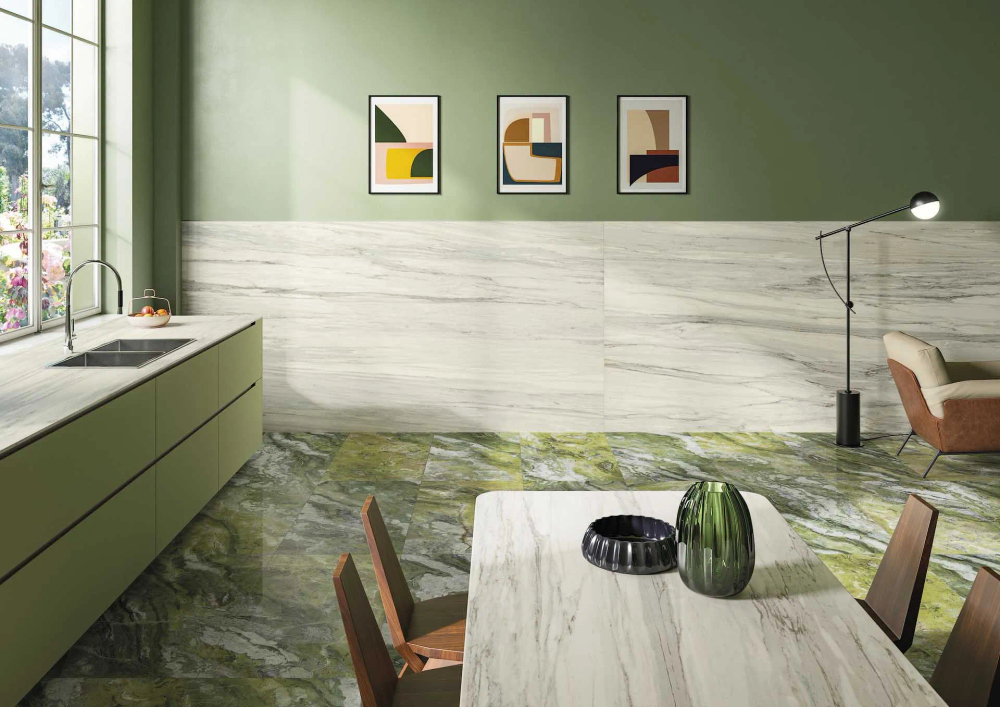 FMG Maxfine Marmi Onice Platino Lucidato 75x150