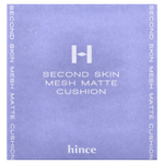 Hince, Second Skin Mesh, матирующий кушон, SPF 40 PA++, оттенок 21 слоновая кость, 12 г (0,42 унции)