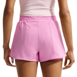 Женские Шорты теннисные Nike Dri-Fit One - pink rise/white