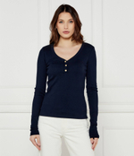 Блузка HENLEY Tommy Hilfiger - темно-синий(WW0WW43905)