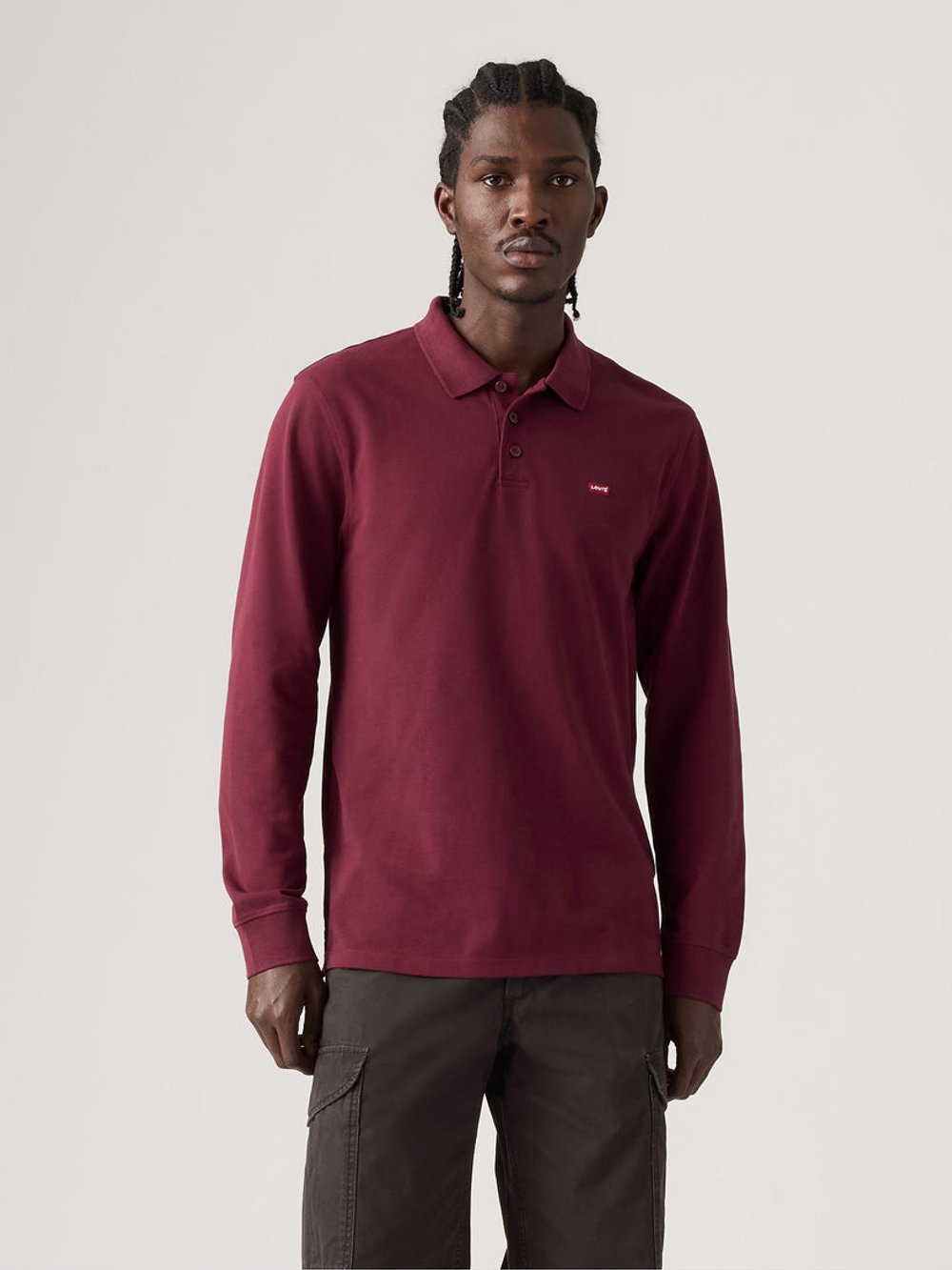 Поло с длинным рукавом мужское LEVI'S LS HM POLO