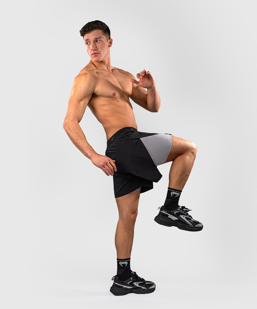 Шорты спортивные Venum Lazer Black/Grey