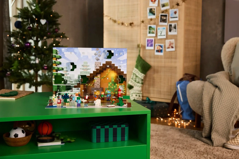 Конструктор LEGO Minecraft 21280 Адвент календарь 2025