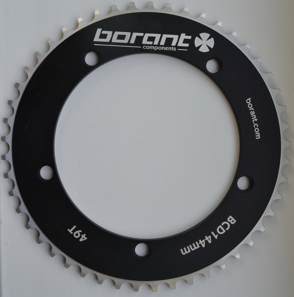 Звезда велосипедная трековая Borant 49-52T