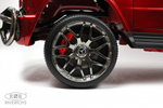 Детский электромобиль RiverToys Mercedes-AMG G63 4WD (S307) вишневый глянец