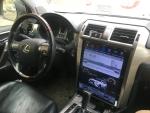 Магнитола для Lexus GX460 2009-2019 (навигация) - Kuberg ZF-1815-GE вертикальный экран в стиле "Тесла" на Android 13, Быстрая, CarPlay, 4G SIM-слот
