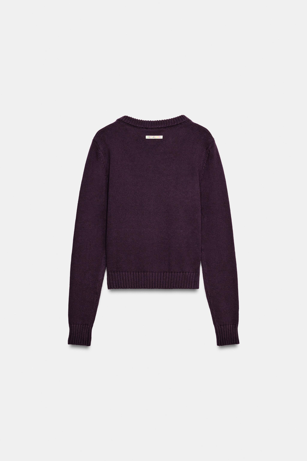 СВИТЕР С V-ОБРАЗНЫМ ВЫРЕЗОМ FRUIT OF THE LOOM™ — ZARA