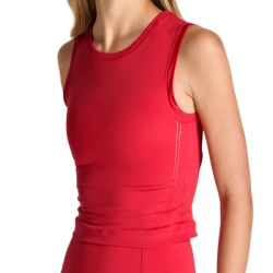 Женский топ теннисный Wilson Pro Seamless Tennis - varsity red