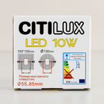 Citilux Вега CLD5310W LED Встраиваемый круглый светильник