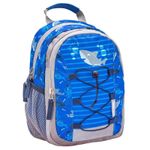 Рюкзак Belmil Mini Kiddy Акуленок 23*20*9+6см 260гр., 2 отд., шнуровка