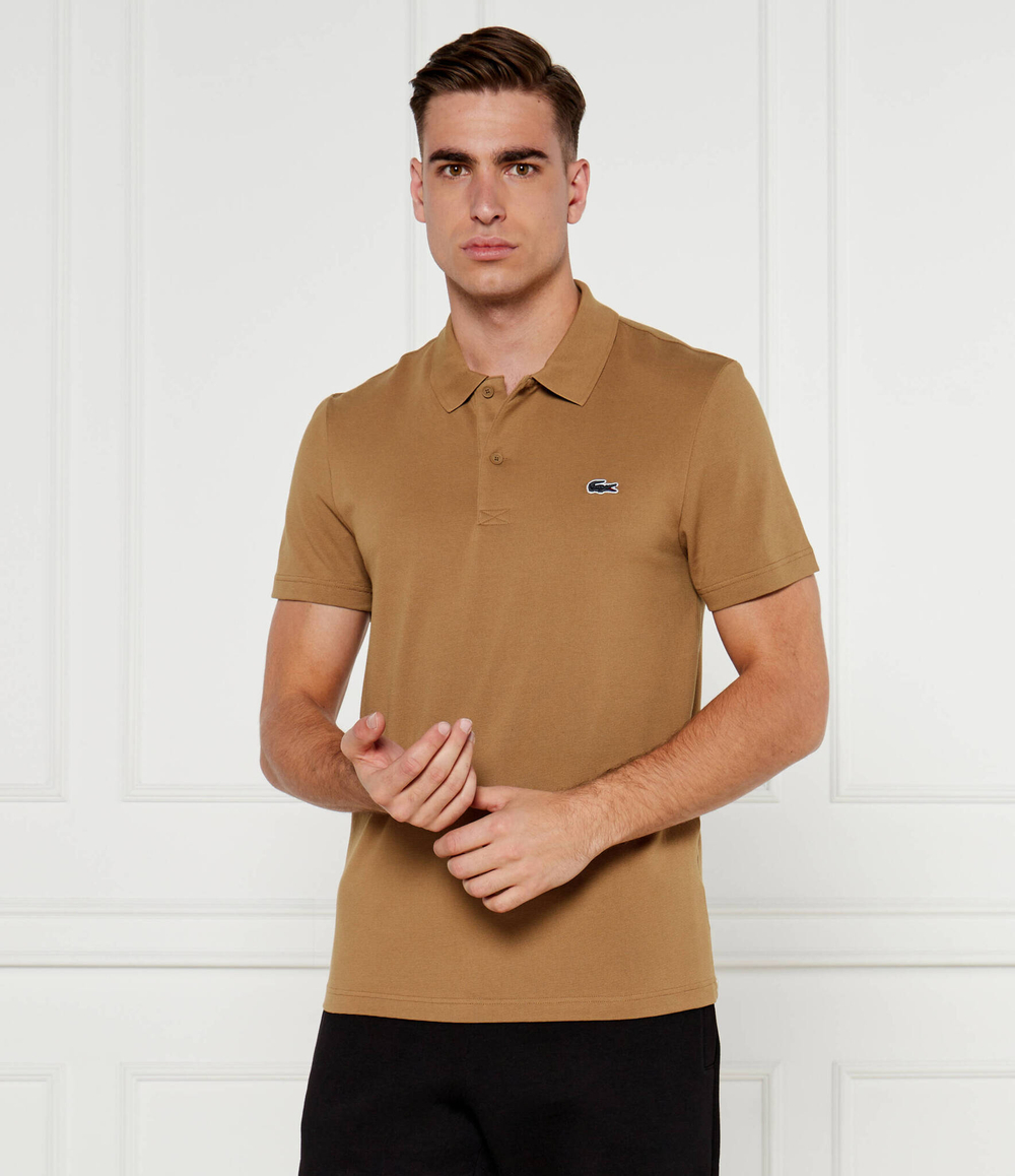 Поло Lacoste - коричневый(DH5522)