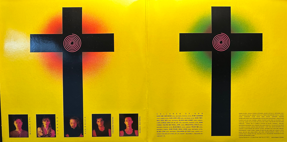 Swans - Children Of God 2LP (Канада 1988г.)