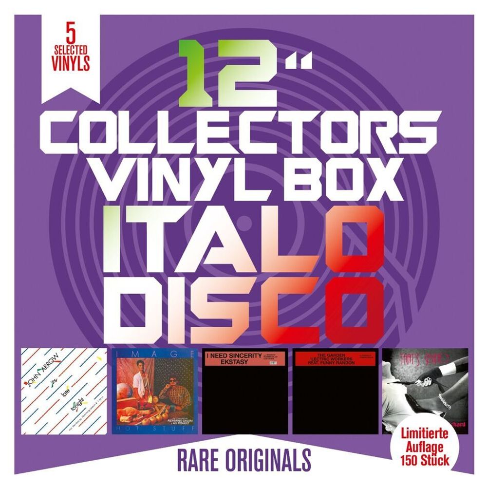 Сборник / 12" Collector's Vinyl Box: Italo Disco (Limited Edition)(5x12" Vinyl Single)