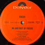 Focus – In And Out Of Focus (Германия 1971г.) Т