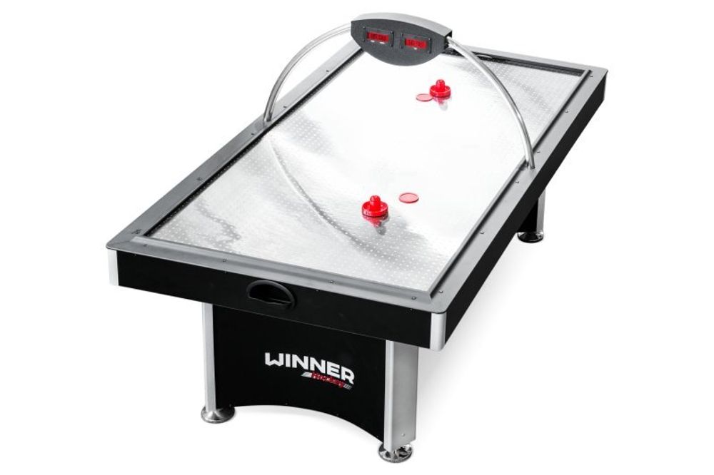 Игровой стол - аэрохоккей "BLACK DIAMOND PRO" 7 ф