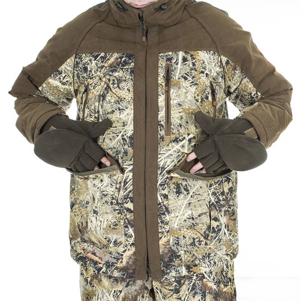 Костюм мужской зимний "Dikson" -45, twill, осока, ХСН