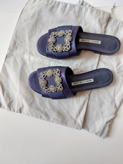 Шлепанцы Manolo Blahnik
