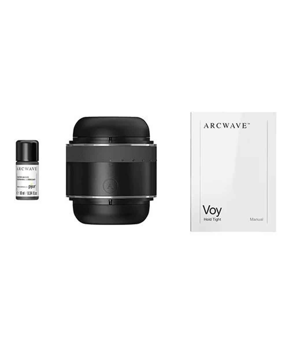Инновационный мастурбатор для мужчин ARCWAVE Voy Fit System Cup (Цвет: черный)