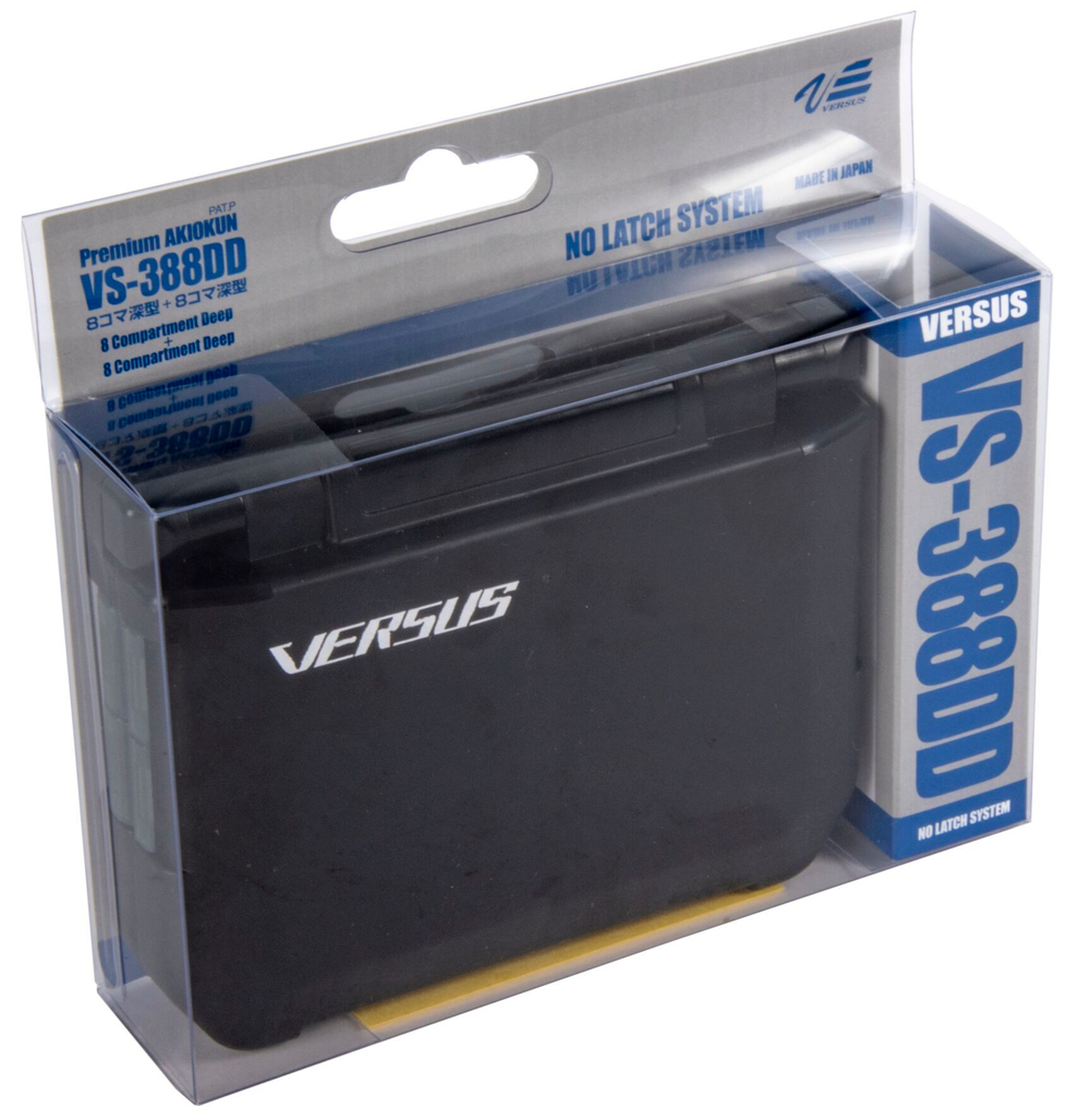 Коробка рыболовная Meiho Versus VS-388DD Black 122x97x34