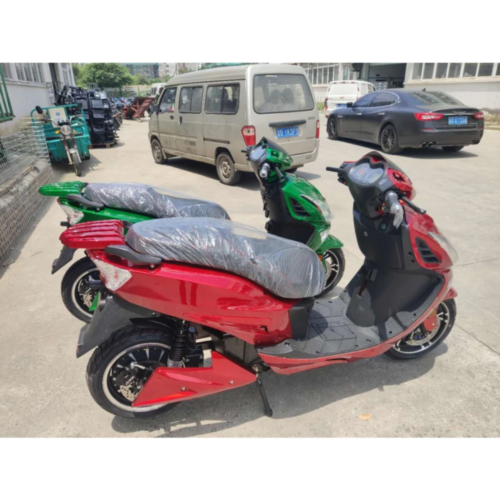 Электроскутер GreenCamel Cruize, 72V 3000W R13 быстросъём зеленый