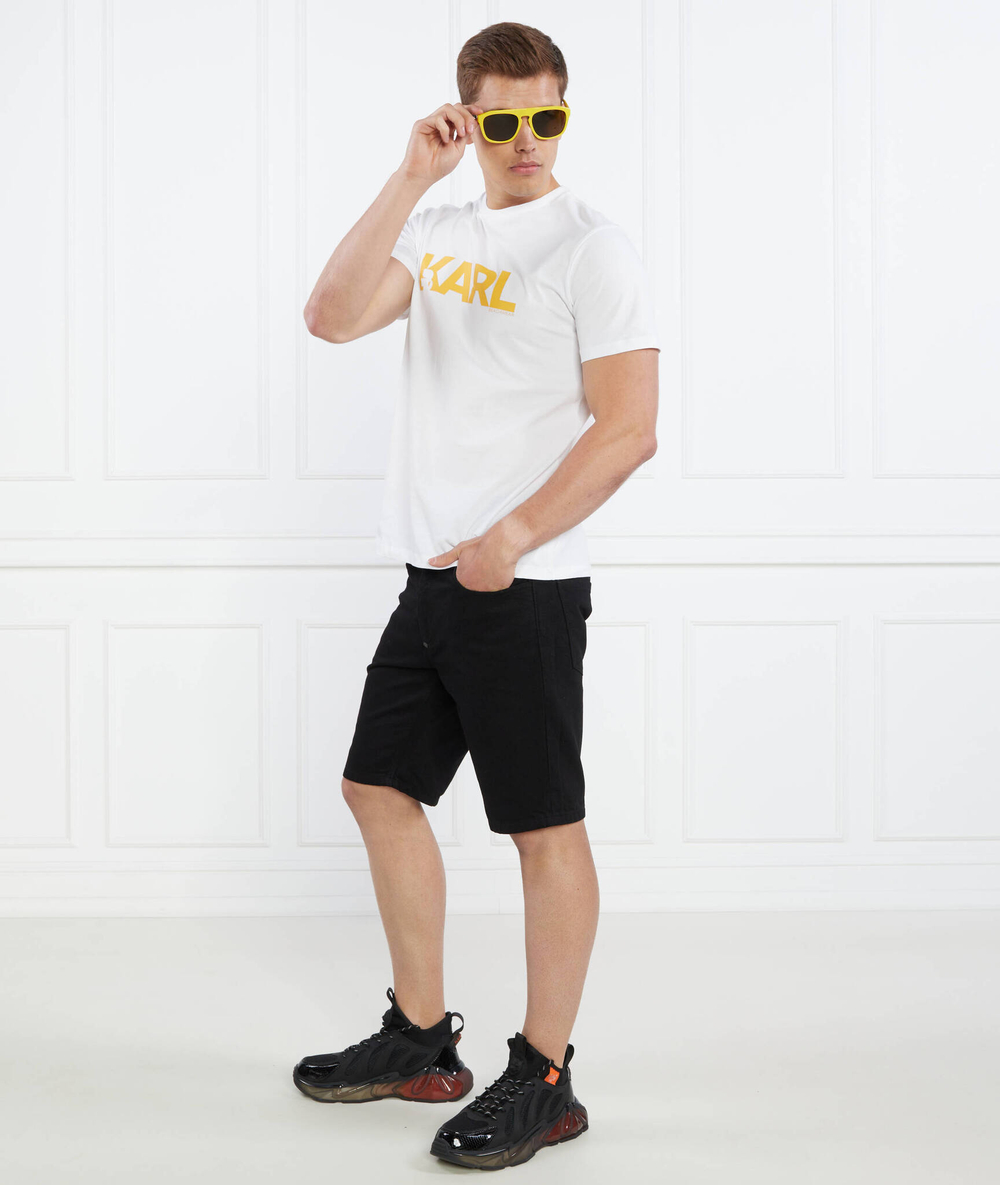 Футболка karl logo Karl Lagerfeld - белый(230M2211)