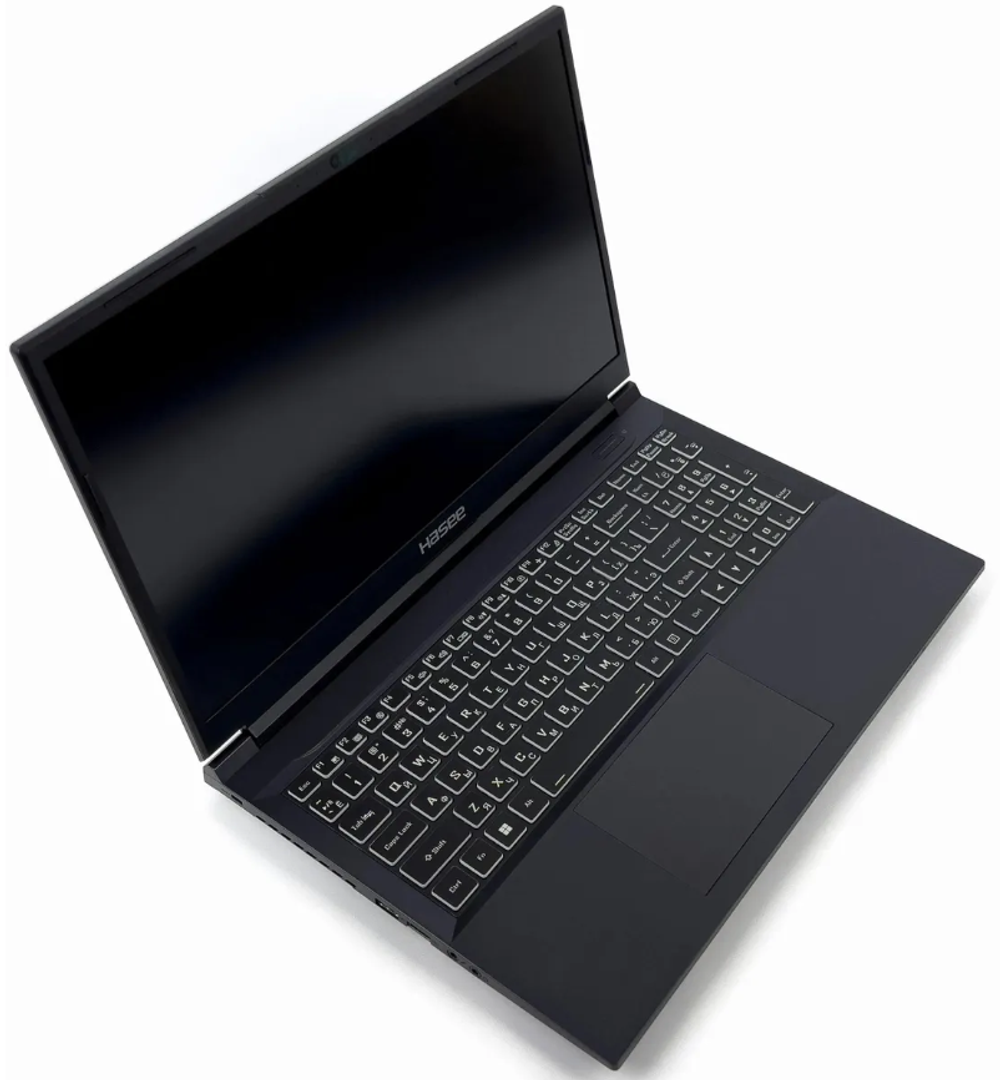 16" Ноутбук Hasee T8-DA5NP+ (2560x1600, Intel Core i5-12500H, RAM 16ГБ, SSD 512ГБ, NVIDIA GeForce RTX 3060, Win 10Home)