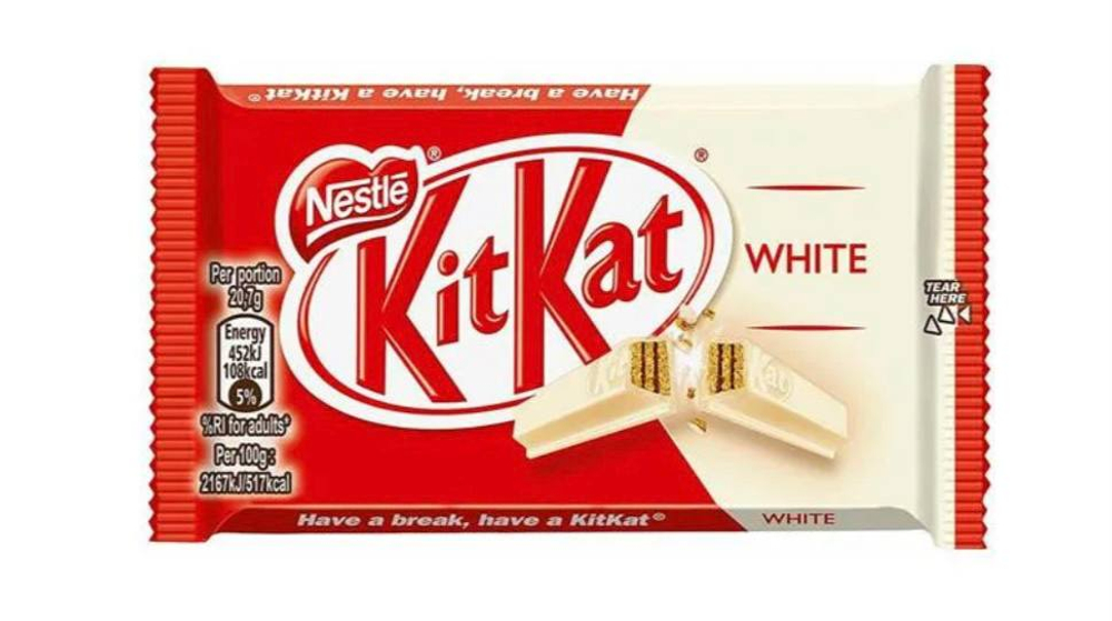 Шоколад КитКат/KitKat Nestle White белый плитка 41,5г. (24)