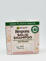 Garnier Respons Твердый шампунь с овсяным молоком, успокаювающий для ломких волос, 60 г (из Финляндии)