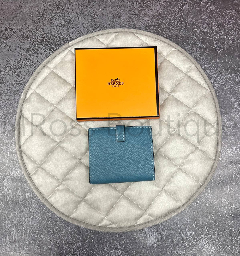 Женский компактный кошелек Hermes Bearn