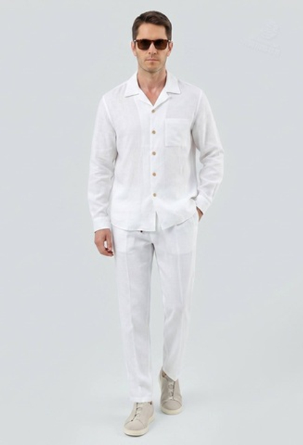 Льняной костюм Brunello Cucinelli
