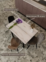 Обеденный стол "Букет" 100x60 см