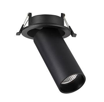 Встраиваемый светильник LED 7W 4000К 60° ST759.448.07 чёрный ST-Luce