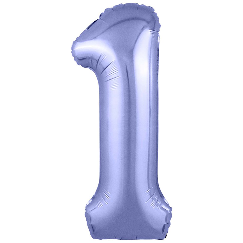 Цифра 1 фиолетовый 40" Agura