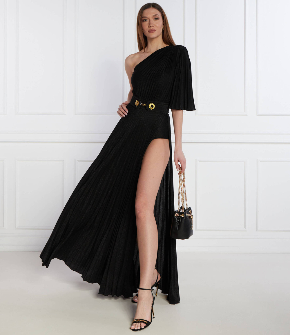 Платье с ремешком Elisabetta Franchi - черный(AB53441E2)
