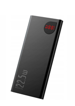 Внешний аккумулятор повербанк чёрный Power Bank 20000mAh 22,5W BASEUS PPADM20S