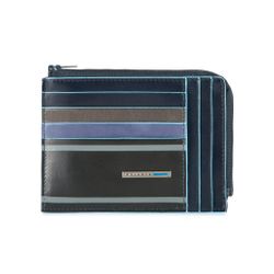 Чехол для кредитных карт Piquadro Blue Square синий кожа (PU1243B2SER/BLU)