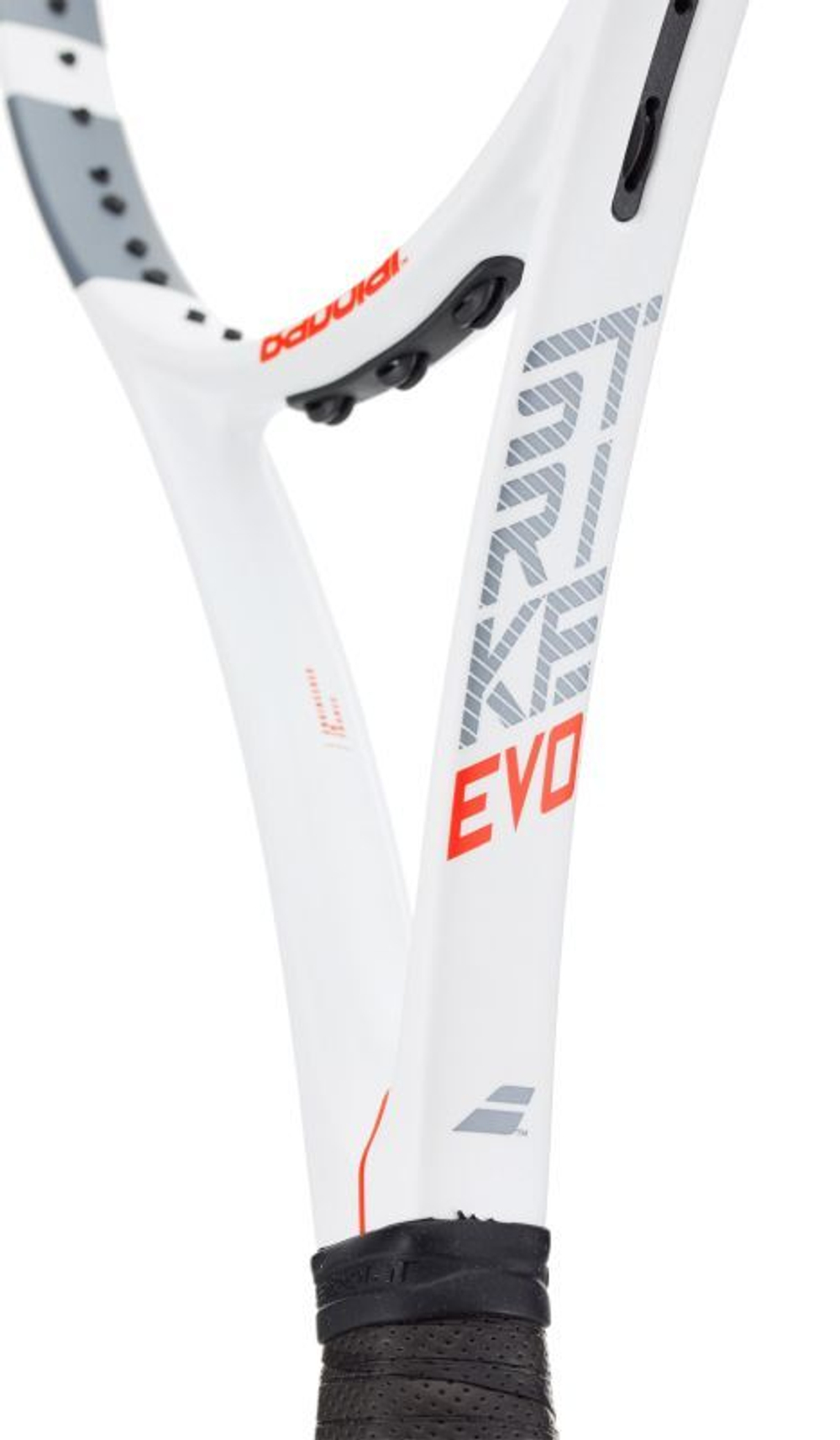 Теннисная ракетка Babolat Strike EVO - white/red/black