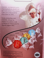 Конфеты Lindt LINDOR Cornet Summermix Летний Микс в Розовой цветочной коробке, лимитированный выпуск. Ассорти 200 г (из Финляндии)