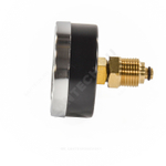 Термоманометр МД04 осевой Дк63 0-1,0 МПа G1/4" 120С с переходником на G1/2" ЭКОМЕРА МД04-63-G-1МПа-120-ОИ