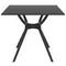 Столешница Air Table 80х80 см, черная