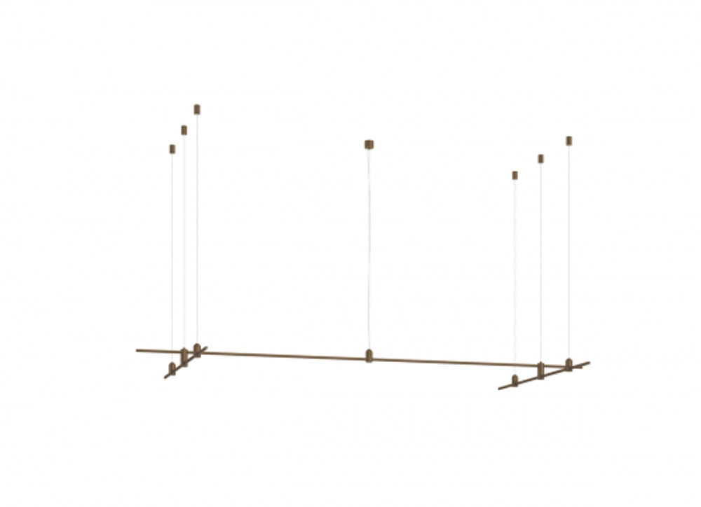 Donolux Magnet Modular System «CODE 1.2»,  L2000хL1000x2хH95-3000 мм (высота регулируется),  DC24V,  по