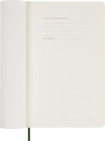Еженедельник Moleskine Classic Soft (DSK1512WN3) 13х21см мягкая обложка зеленый