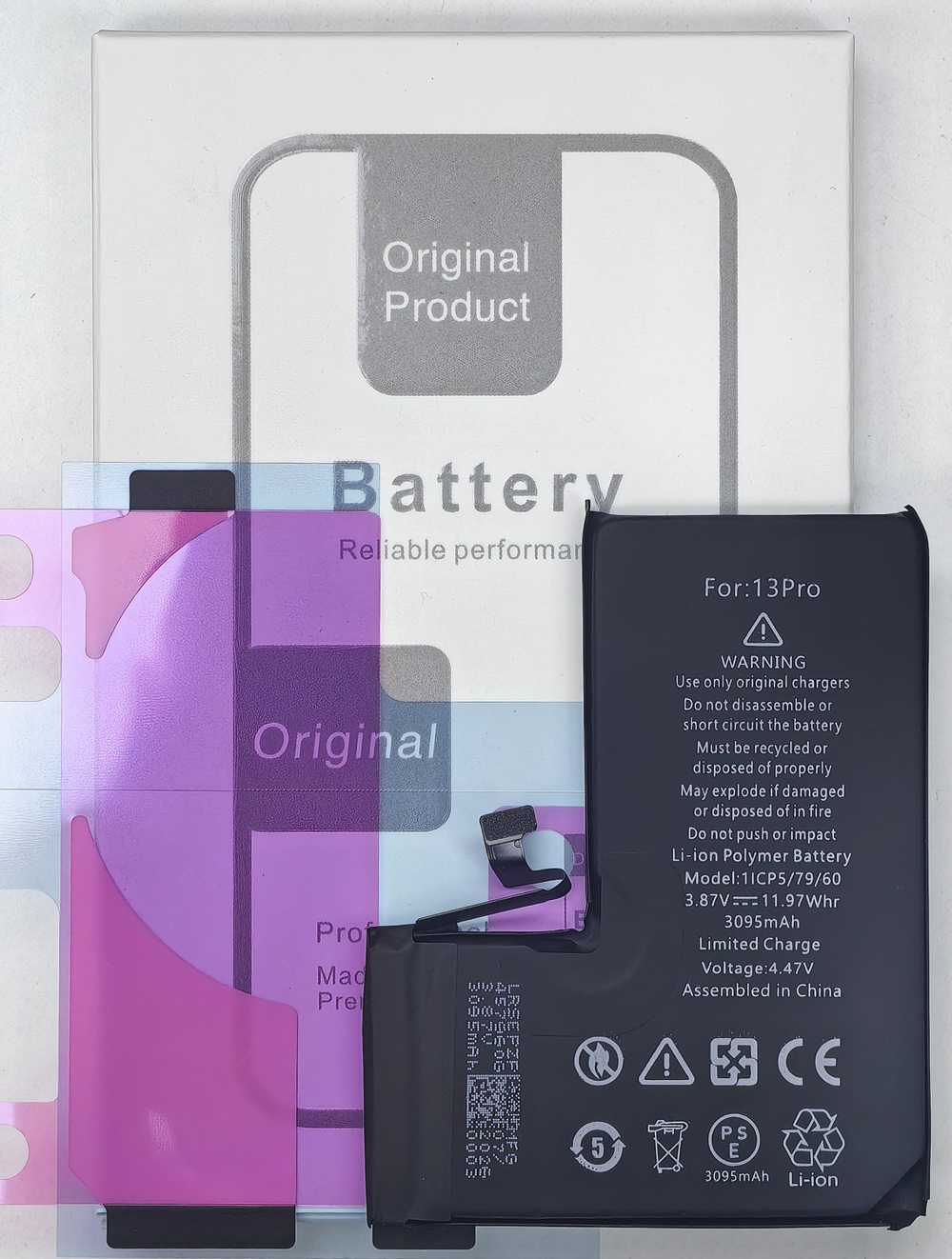 АКБ Батарея Аккумулятор iPhone 13 Pro Orig IC 100% Capacity