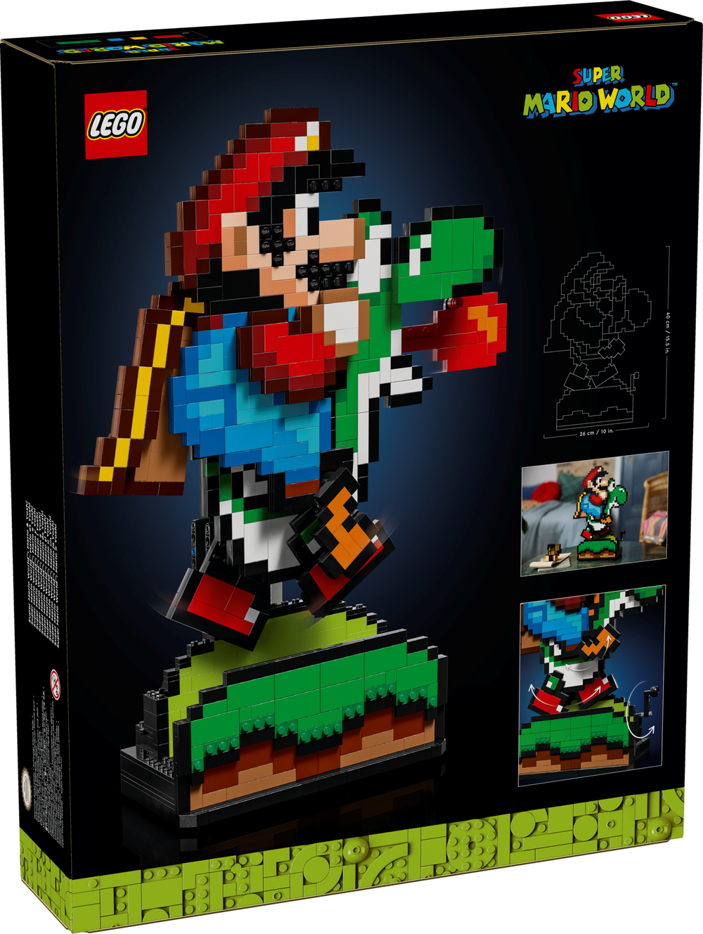 Конструктор Лего Супер Марио Марио и Йоши 71438 | LEGO Super Mario Mario & Yoshi | игровой набор 1215 деталей 6+